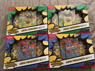 Ascended heroes mega meganium ex boxes