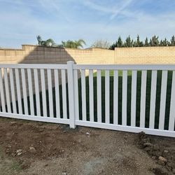 Vinyl Fence 