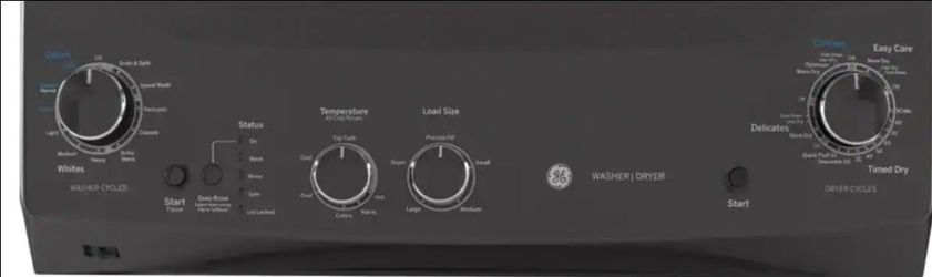 GE washer with dryer