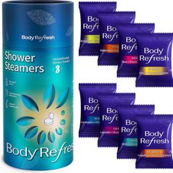 8 Pack Shower Bombs with Essential Oils