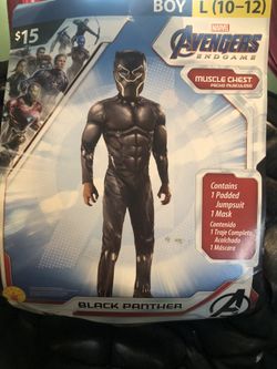 Avengers Black Panther 10-12 Large