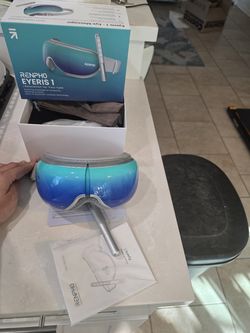 Heated Eye Massager with Bluetooth Music – Barely Used, With Box