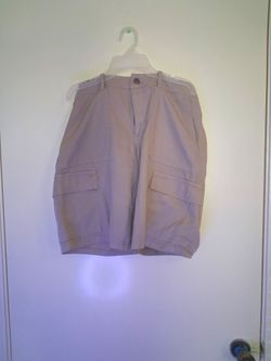 Khaki Cargo Shorts