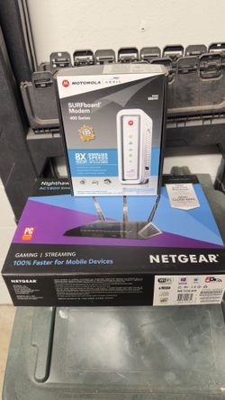 Modem And Router
