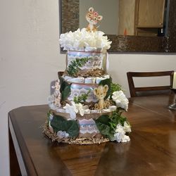 Diaper Cake For Babyshower