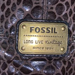 Fossil Vintage Purse Long Live Vintage 