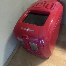 Simply Ming 1500Watt Flash Fryer With Cool Touch Body