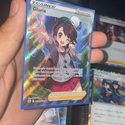 Gloria Full Art Trainer Pokemon Card