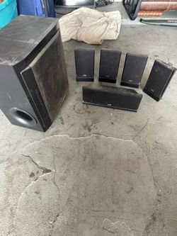 JVC surround sound speakers