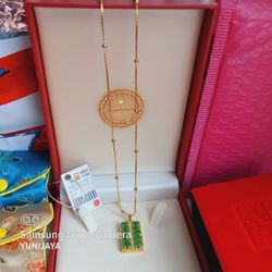 VINTAGE 999 Marked Ethnic Necklace Set