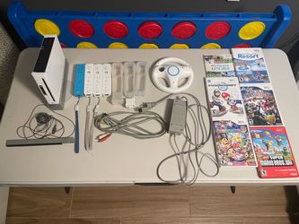 Nintendo Wii Console With Games & Accessories (MEGA BUNDLE)