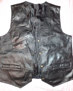 Size Large Leather Vest