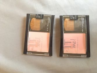 Maybeline fit me blush in 2 shades, 3$ each