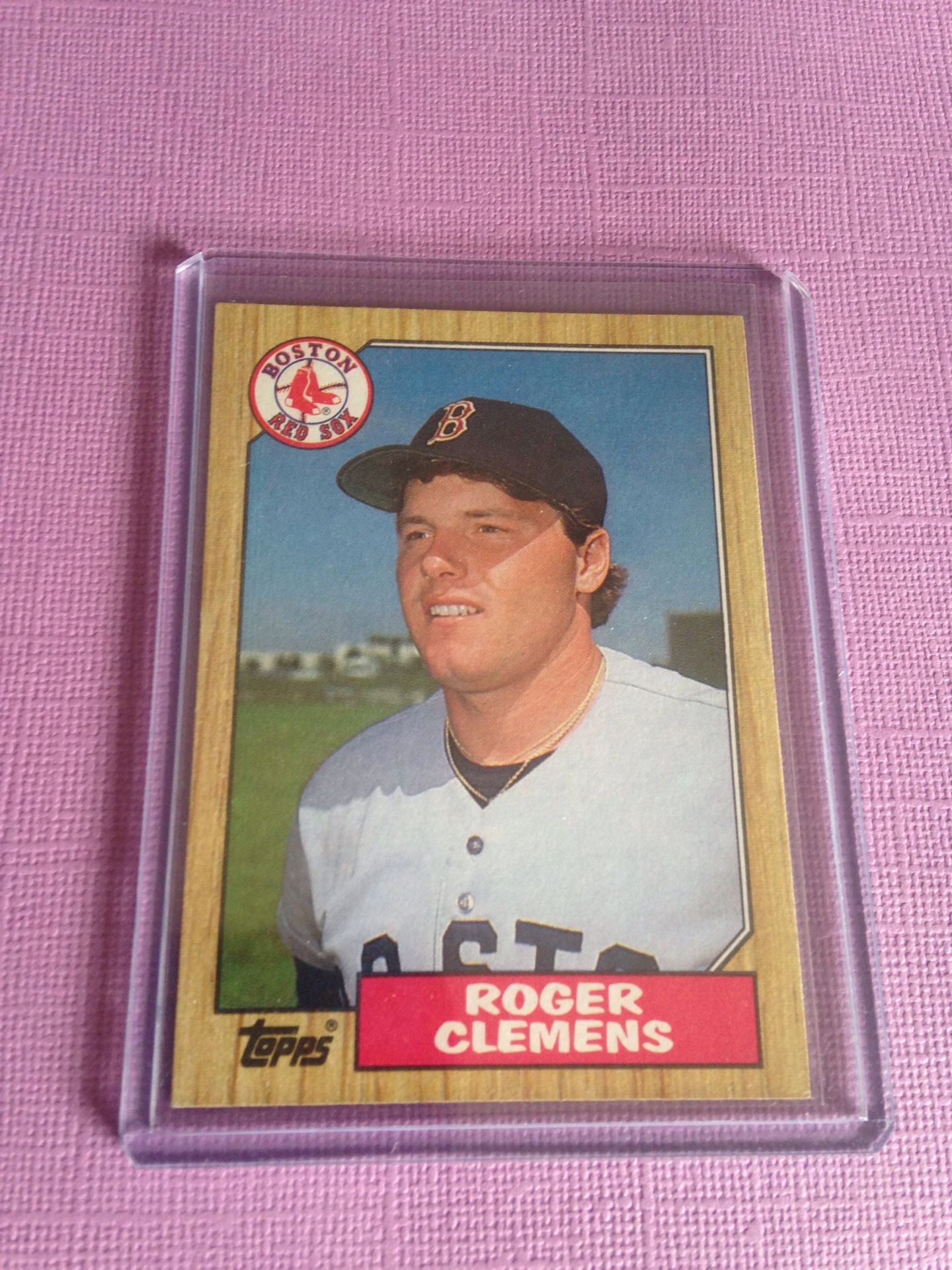 Topps 1987 Roger Clemens #340