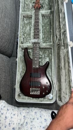 Ibanez bass guitar