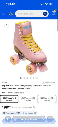 Impala size 8 rollerskates