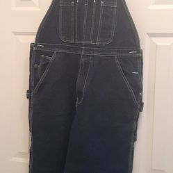 Gravel Gear denim bib overalls