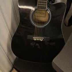 Huntington Acoustic-Electric Guitar Gloss Black
