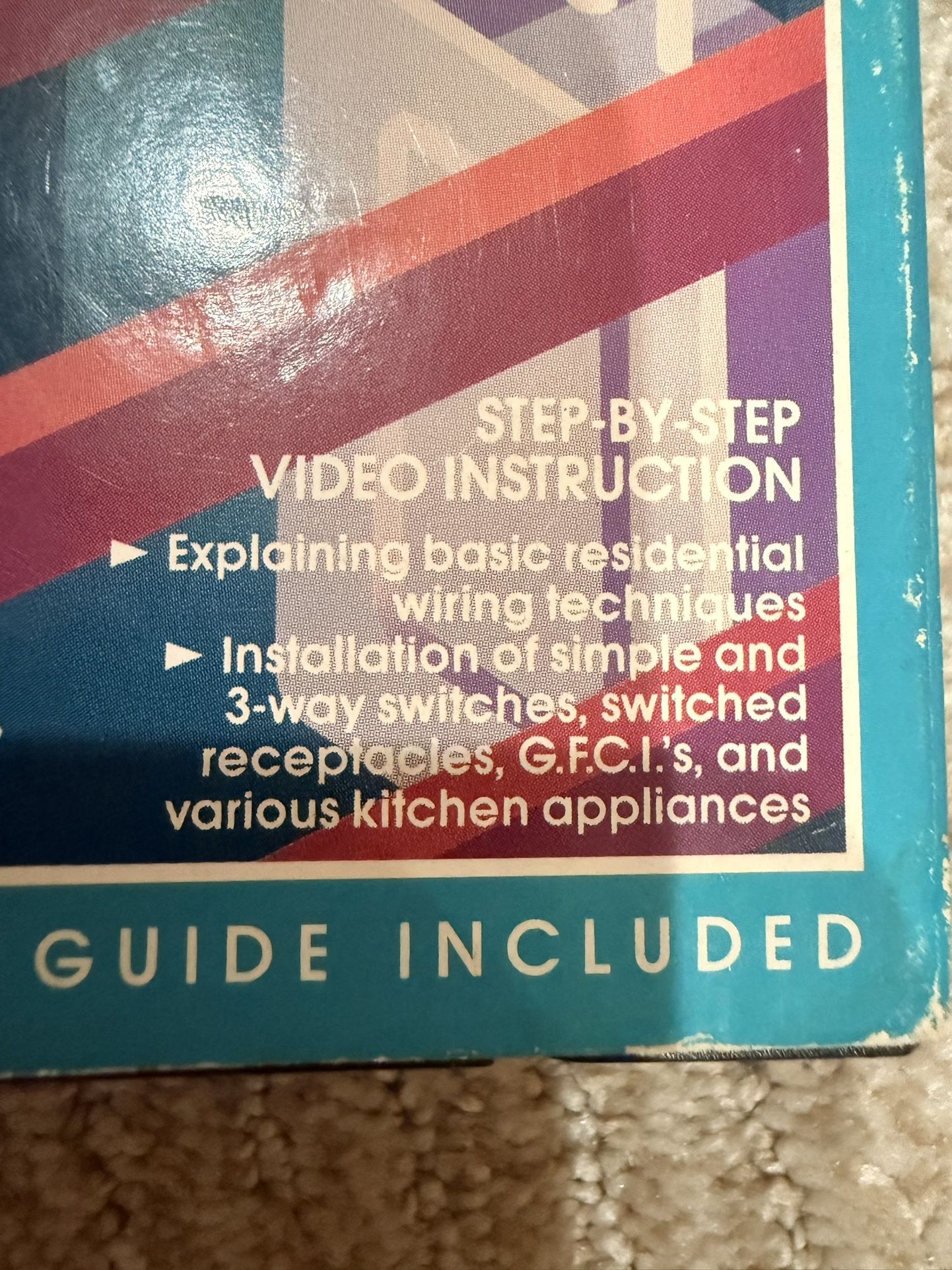 Cabinets Framing Electrical Construction 🚧 VHS Tapes