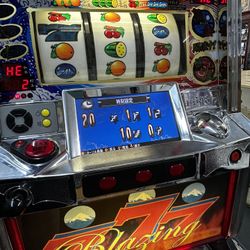 Japanese Pachislo Blazing 777 Slot Machine