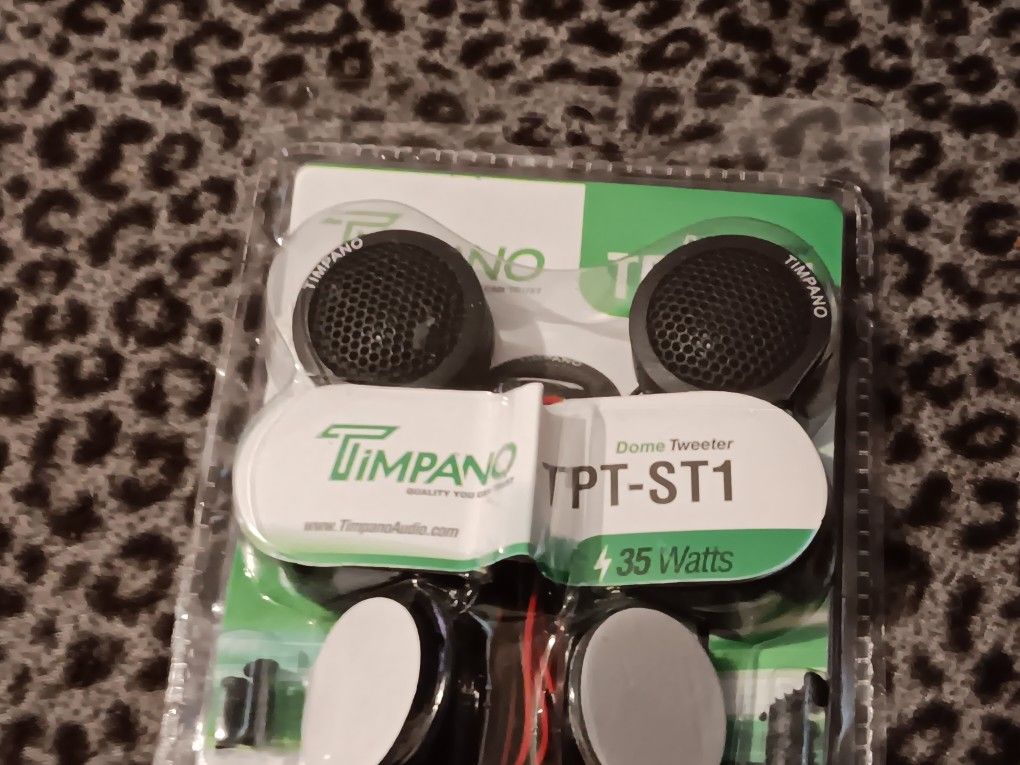 New Timpano Dome Tweeters 