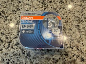 Osram Xenarc Cool Blue Boost D3S (7000K) HID Xenon Bulbs – Brand New / Sealed