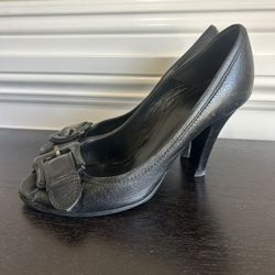 Authentic Fendi buckle heels