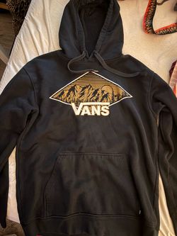 Black Vans Hoodie- Medium