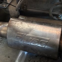 Dual Borla Exhaust X Pipe 