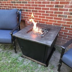 Beast By The Pitt Set In Good Condition Working Fire Pitt Nice Propane Style