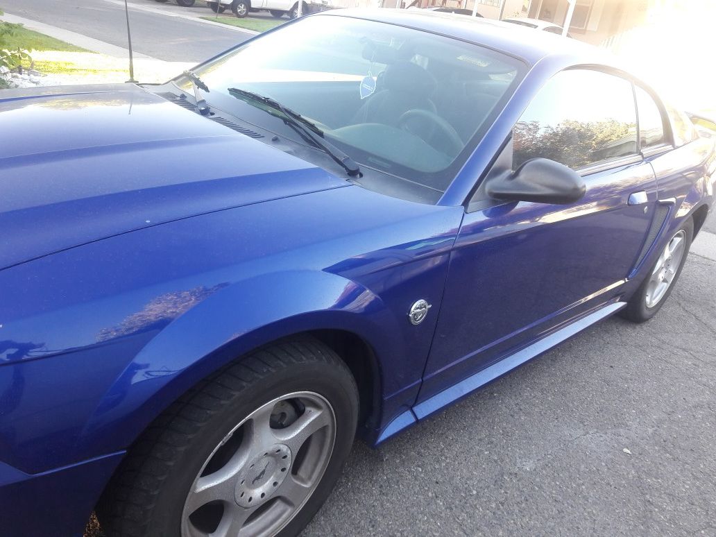 2004 Ford Mustang low mileage runs good have a set of snow tires for 2