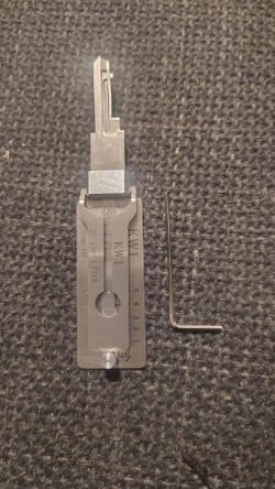 KW1 2-in-1 Lock Pick tool
