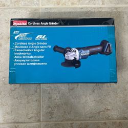 New Makita 18V LXT Brushless Cordless Angle Grinder (Tool Only)