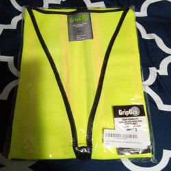 NEW SAFETY VEST WITH REFLECTIVE STRIPS LARGE AND XL $5 EACH