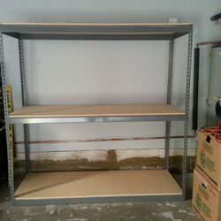 Industrial Shelving 72 in W x 24 in D Warehouse Garage Storage Rack