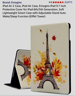 iPad case for Air, Air 2, 9.7”