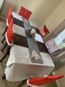 Christmas chair covers - super cute !