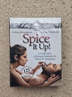 NEW Spice It Up Intimate Card Game