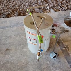 New Water Heater Used Once