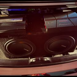 2 12 Inch Subwoofer W Box