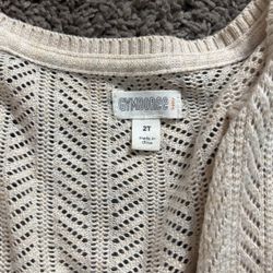 Beige Cárdigan