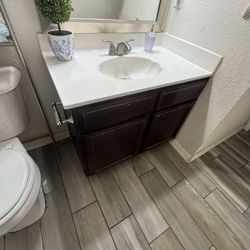 Gabinete Para Bańo Con Tapa