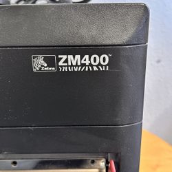 Zebra ZM400 Thermal Transfer Label Printer USB Serial Parallel
