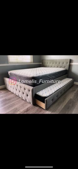 Fulltwin Grey Frenchi Double With Ortho Matres!!