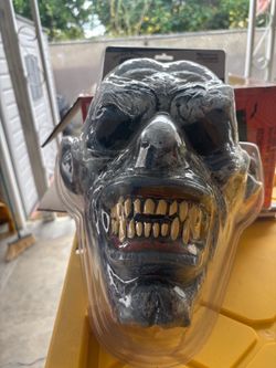 Zombie Skull Halloween Costume Mask