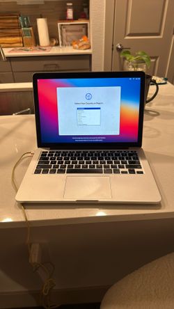 MacBook Pro (Early 2015), 13 Inch, 128gb Storage