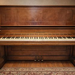 M. Schulzlo upright piano