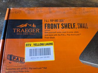 NEW Traeger BAC760 P.A.L. Pop-And-Lock Front Shelf (Small)