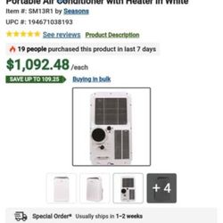 Portable Air Conditioner Heater Seasons 