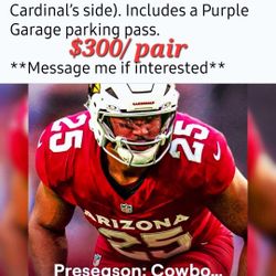 Dallas Cowboys Vs. AZ Cardinals